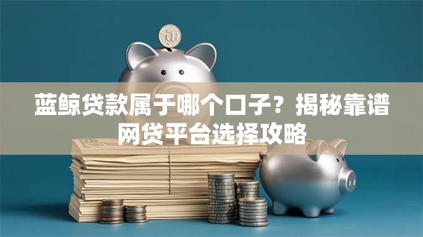 蓝鲸贷款属于哪个口子？揭秘靠谱网贷平台选择攻略