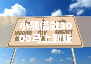 小额借款3000马上到账？这些申请细节和避坑技巧要记牢