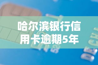 哈尔滨银行信用卡逾期5年怎么办？三步教你化解债务难题