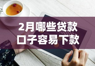 2月哪些贷款口子容易下款？最新攻略助你快速到账