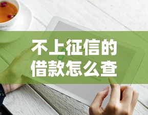 不上征信的借款怎么查？这些渠道和技巧你要知道