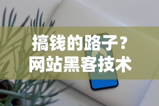 搞钱的路子？网站黑客技术能帮你搞定贷款难题！