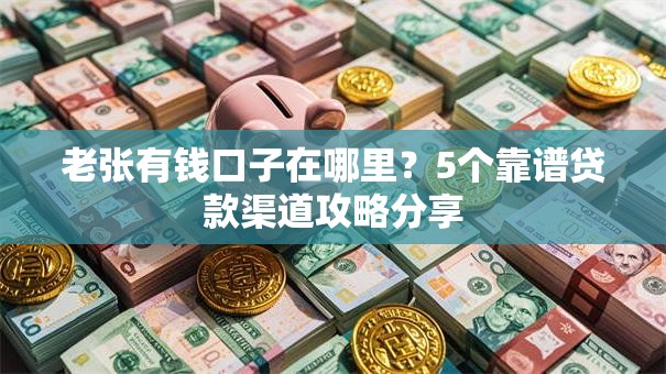 老张有钱口子在哪里？5个靠谱贷款渠道攻略分享