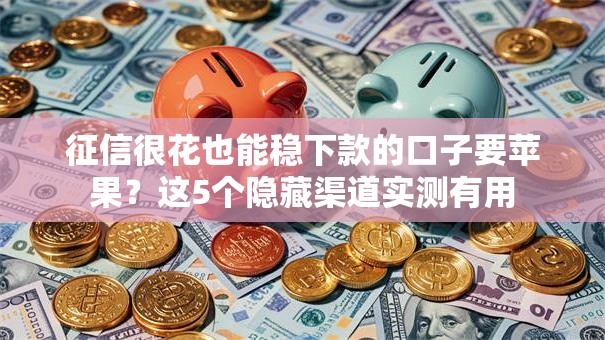 征信很花也能稳下款的口子要苹果？这5个隐藏渠道实测有用