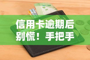 信用卡逾期后别慌！手把手教你补救征信+协商还款的实用攻略