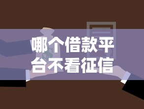 哪个借款平台不看征信？深度解析靠谱选择与申请攻略