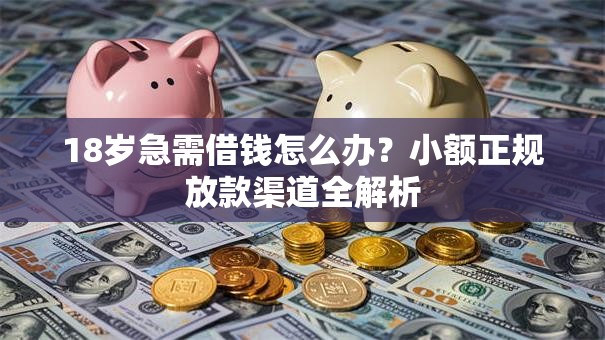 18岁急需借钱怎么办？小额正规放款渠道全解析