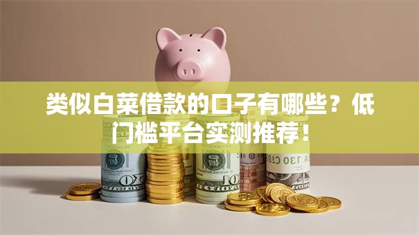 类似白菜借款的口子有哪些？低门槛平台实测推荐！