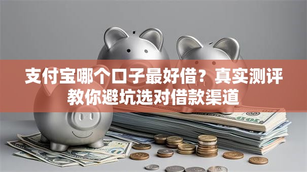 支付宝哪个口子最好借？真实测评教你避坑选对借款渠道