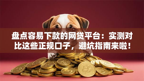 盘点容易下款的网贷平台：实测对比这些正规口子，避坑指南来啦！