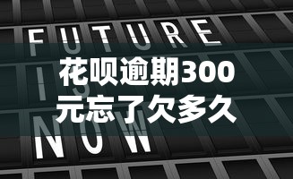 花呗逾期300元忘了欠多久会上征信？真实影响解析