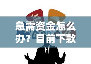 急需资金怎么办？目前下款最多的几个口子推荐，这几个平台你一定要知道！