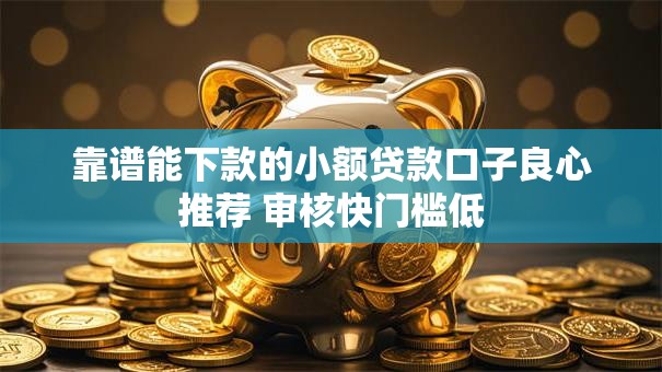 靠谱能下款的小额贷款口子良心推荐 审核快门槛低