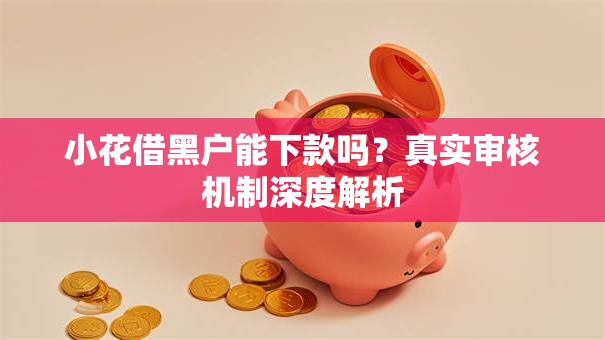 小花借黑户能下款吗？真实审核机制深度解析