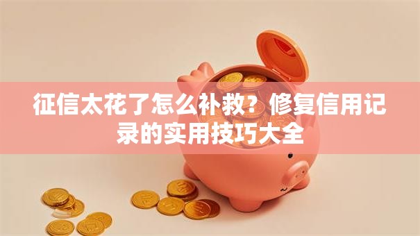 征信太花了怎么补救？修复信用记录的实用技巧大全