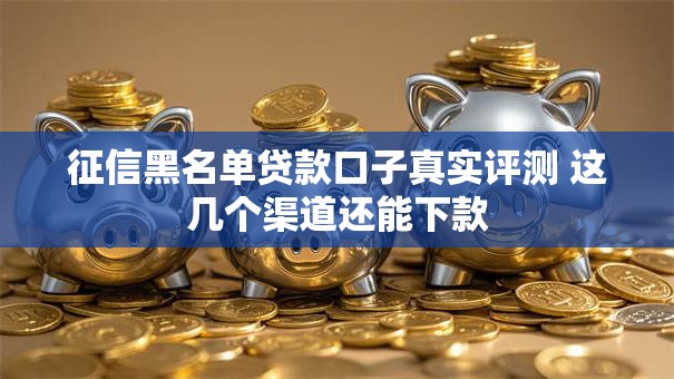 征信黑名单贷款口子真实评测 这几个渠道还能下款