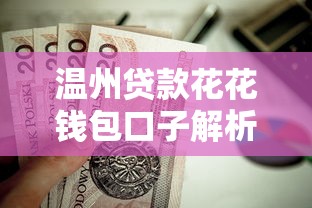 温州贷款花花钱包口子解析：这些实用攻略值得收藏