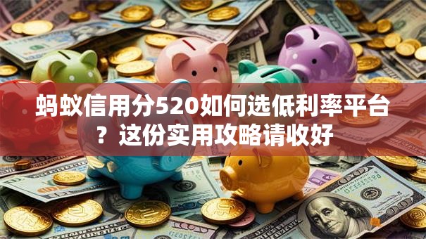 蚂蚁信用分520如何选低利率平台？这份实用攻略请收好