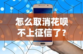 怎么取消花呗不上征信了？详细步骤与影响分析