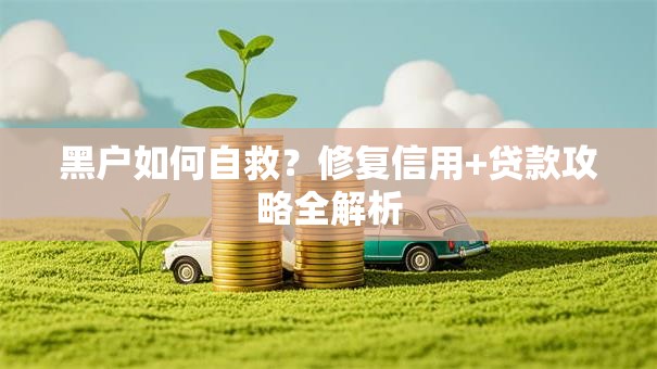 黑户如何自救？修复信用+贷款攻略全解析