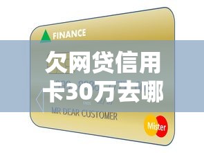 欠网贷信用卡30万去哪里自首？过来人教你正确应对债务危机