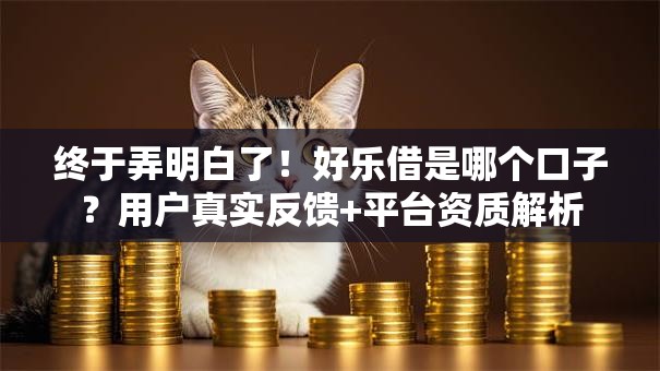 终于弄明白了！好乐借是哪个口子？用户真实反馈+平台资质解析