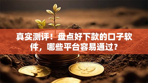 真实测评！盘点好下款的口子软件，哪些平台容易通过？