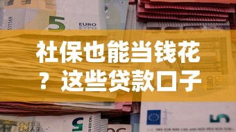 社保也能当钱花？这些贷款口子让你轻松解决资金难题