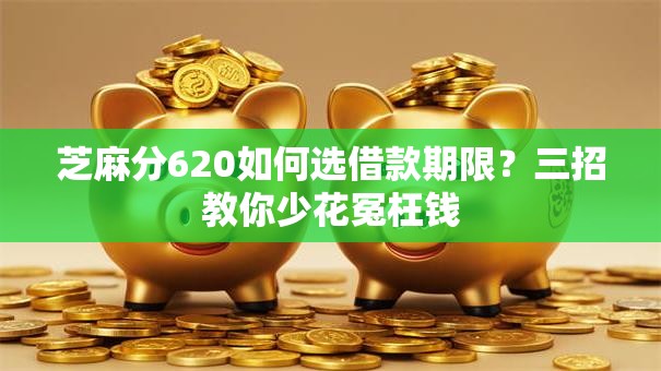 芝麻分620如何选借款期限？三招教你少花冤枉钱