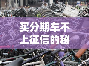 买分期车不上征信的秘密？这些车型和渠道要记牢