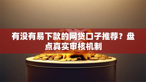 有没有易下款的网贷口子推荐？盘点真实审核机制