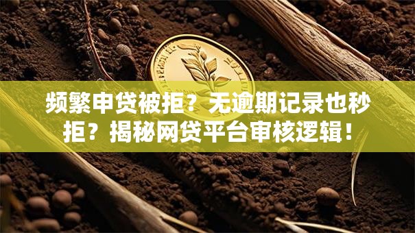 频繁申贷被拒？无逾期记录也秒拒？揭秘网贷平台审核逻辑！