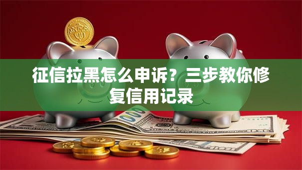征信拉黑怎么申诉？三步教你修复信用记录