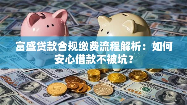 富盛贷款合规缴费流程解析：如何安心借款不被坑？