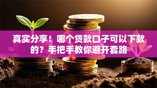 真实分享！哪个贷款口子可以下款的？手把手教你避开套路