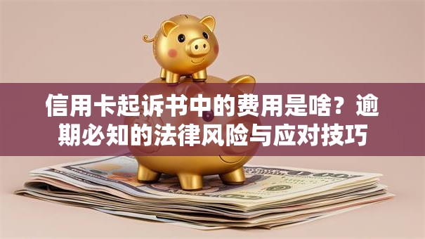 信用卡起诉书中的费用是啥？逾期必知的法律风险与应对技巧