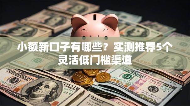 小额新口子有哪些？实测推荐5个灵活低门槛渠道