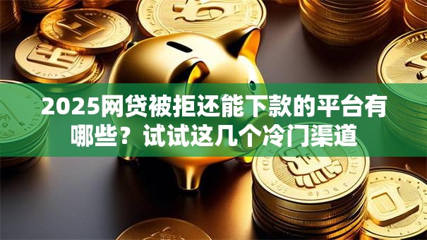 2025网贷被拒还能下款的平台有哪些？试试这几个冷门渠道