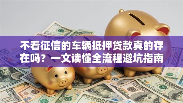 不看征信的车辆抵押贷款真的存在吗？一文读懂全流程避坑指南！