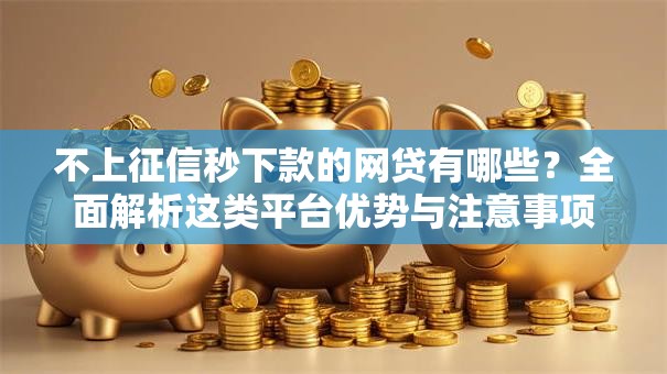 不上征信秒下款的网贷有哪些？全面解析这类平台优势与注意事项