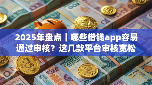 2025年盘点｜哪些借钱app容易通过审核？这几款平台审核宽松门槛低