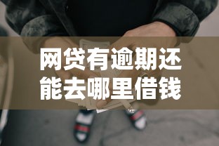 网贷有逾期还能去哪里借钱？这几个渠道或许能帮到你！