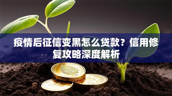 疫情后征信变黑怎么贷款？信用修复攻略深度解析