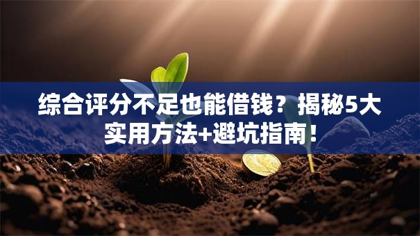 综合评分不足也能借钱？揭秘5大实用方法+避坑指南！