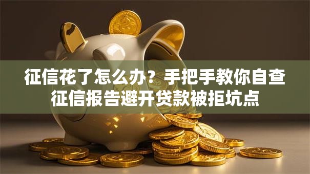 征信花了怎么办？手把手教你自查征信报告避开贷款被拒坑点