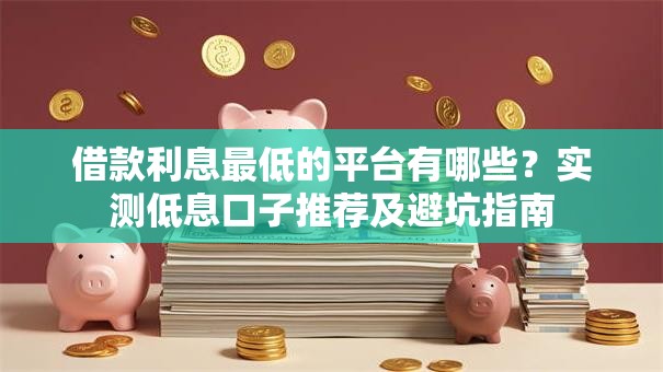 借款利息最低的平台有哪些？实测低息口子推荐及避坑指南