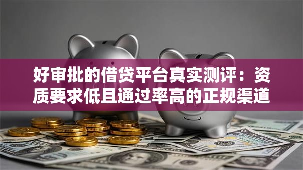 好审批的借贷平台真实测评：资质要求低且通过率高的正规渠道