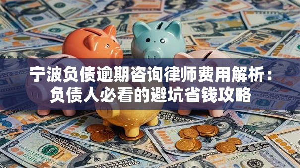 宁波负债逾期咨询律师费用解析：负债人必看的避坑省钱攻略