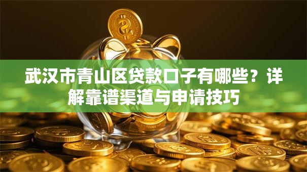 武汉市青山区贷款口子有哪些？详解靠谱渠道与申请技巧