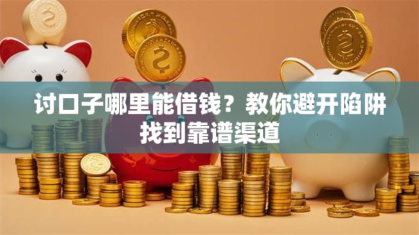 讨口子哪里能借钱？教你避开陷阱找到靠谱渠道
